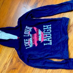 Girl’s Old Navy hooded shirt size 14